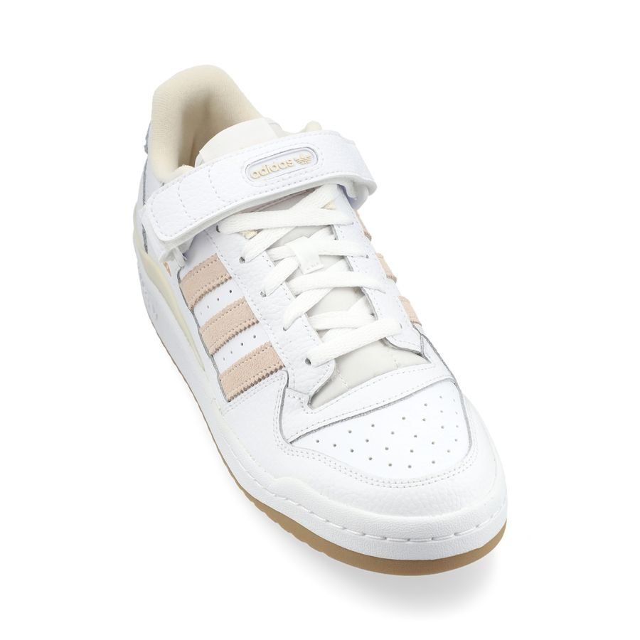 adidas Originals Chaussures Forum Low - Blanc/Blanc/Marron