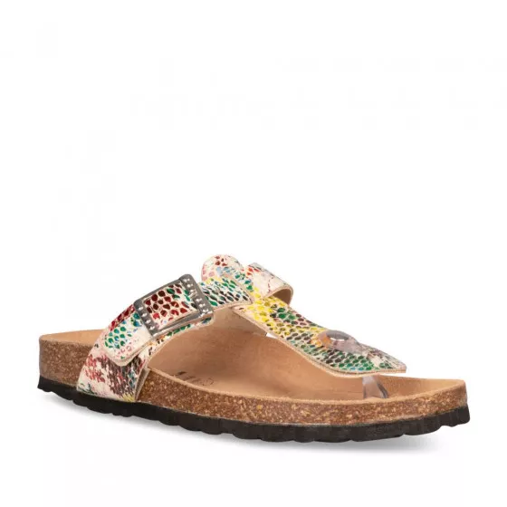 Tongs BEIGE MEGIS CASUAL