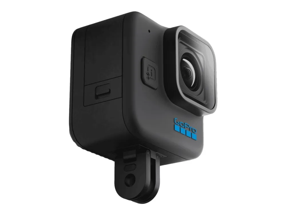 GoPro® | HERO11 Black Mini - Action-kamera - kompakt - 5.3K / 60 fps - 24.7 MP - trådløst netværk, Bluetooth - undervands op til 10 m
