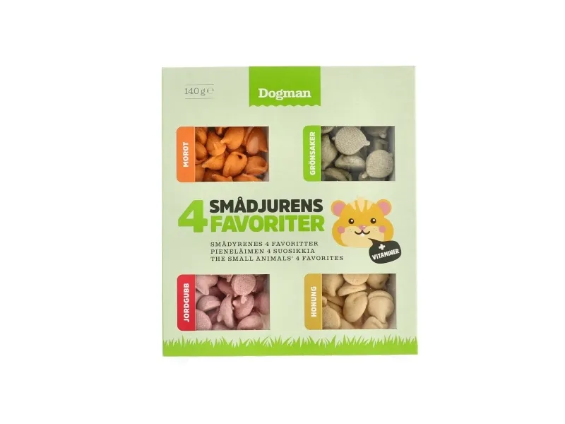 Små dyr fire favoritter