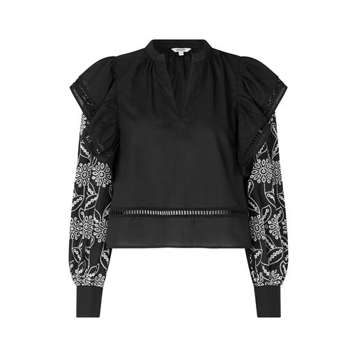mbyM Raylan-M Bluse, Sort, S
