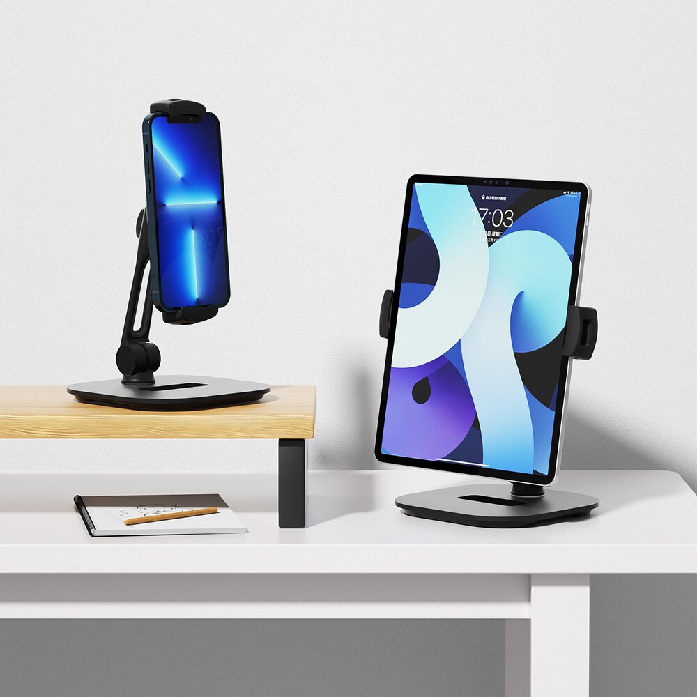 Handy & Tablet Halterung FLEXMOBI IV Metall, Kunststoff hjh OFFICE