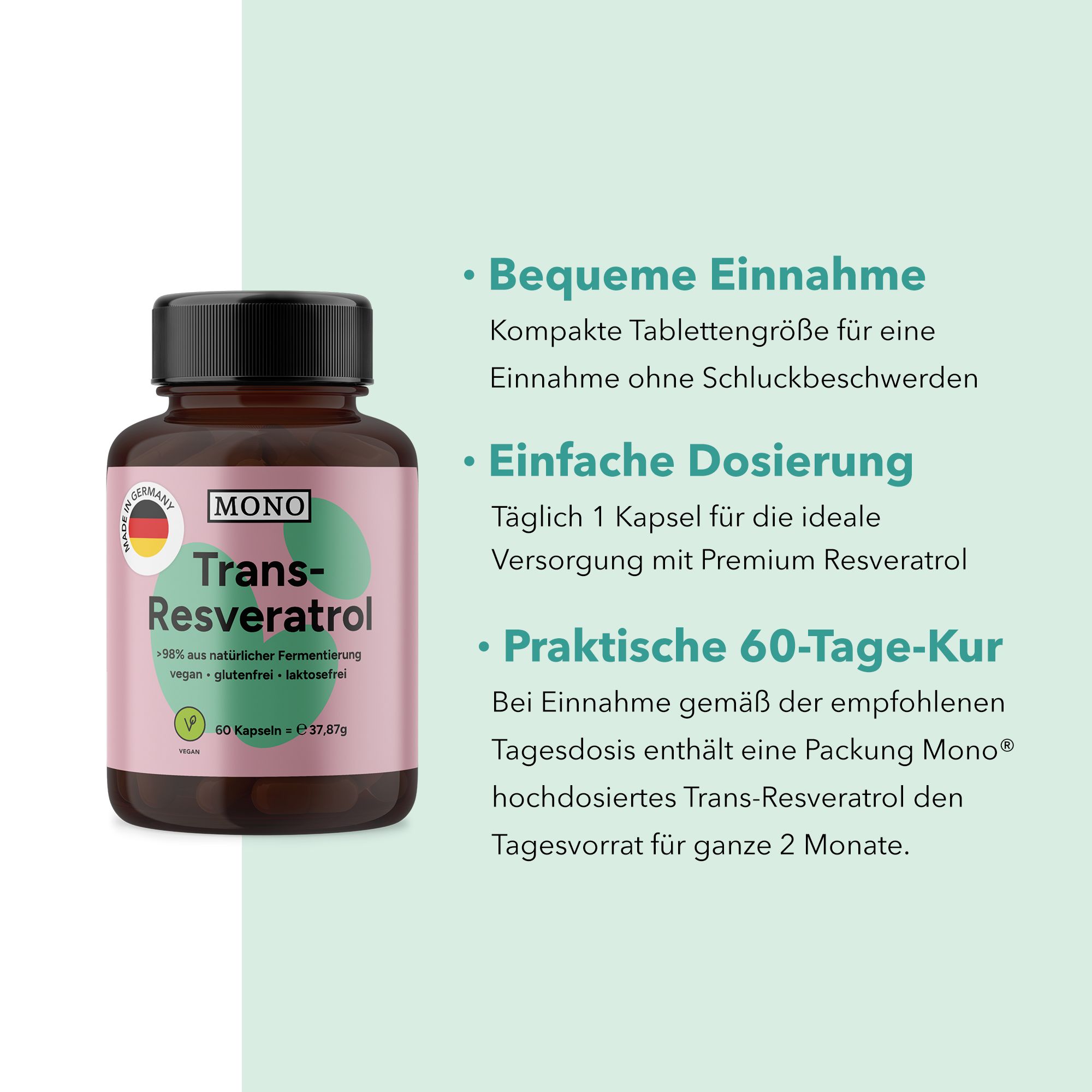 MONO Trans-Resveratrol