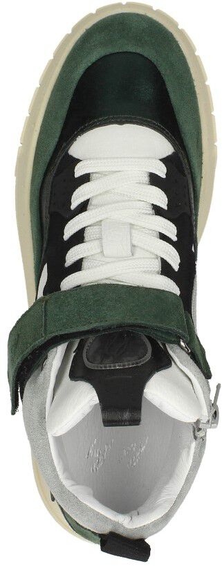 Red Rag Veterschoenen Hoog groen