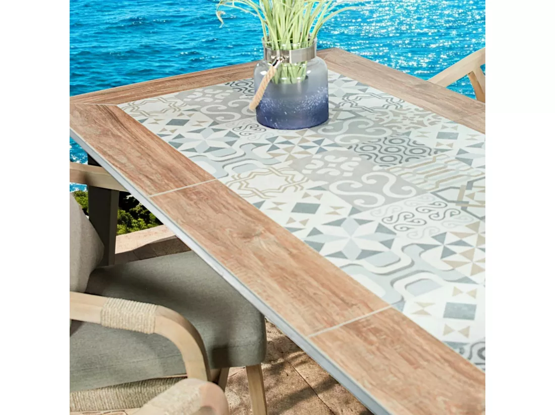 Table de jardin en céramique 213 cm GRENADE