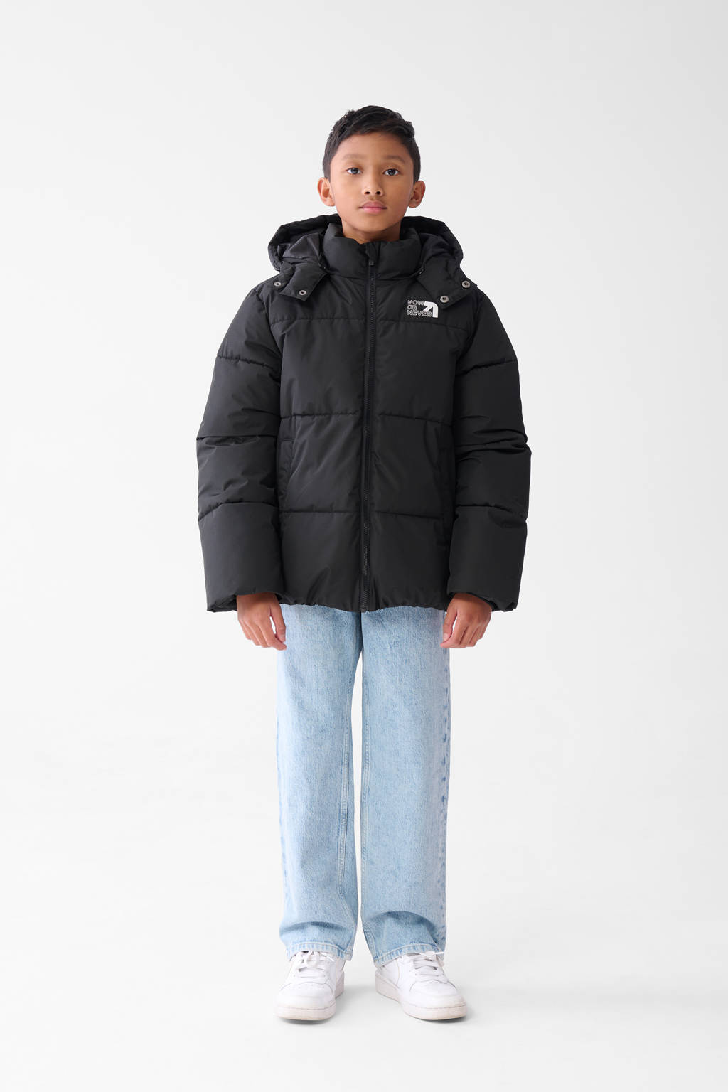 Shoeby gewatteerde winterjas zwart