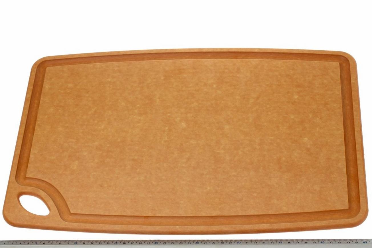 Sage snijplank HG3045, 45x30 cm, met sleuf, naturel