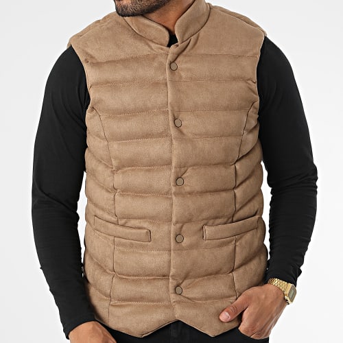 Veste Sans Manches 403 Beige Foncé