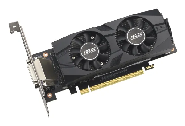ASUS GeForce RTX 3050 LP BRK 6GB - OC Edition - grafikkort - GF RTX 3050 - 6 GB GDDR6 - PCIe 4.0 - HDMI, DisplayPort, DVI