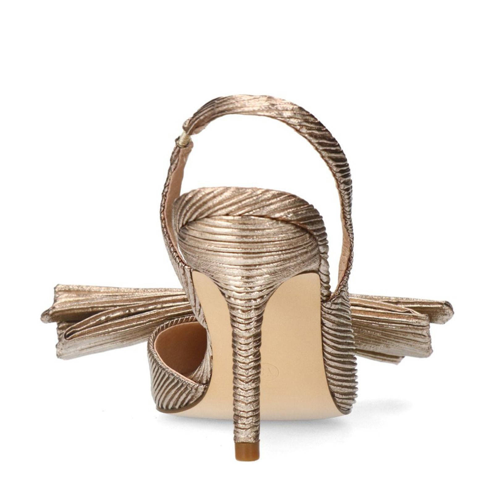 Sacha slingback pumps goud