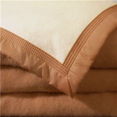 Couverture LAINE Woolmark® 730 g/m² - Très chaude