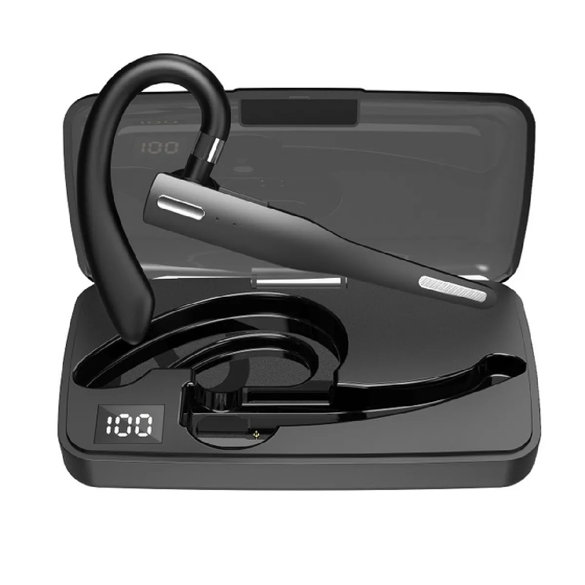 Universal Écouteurs Bluetooth Noir