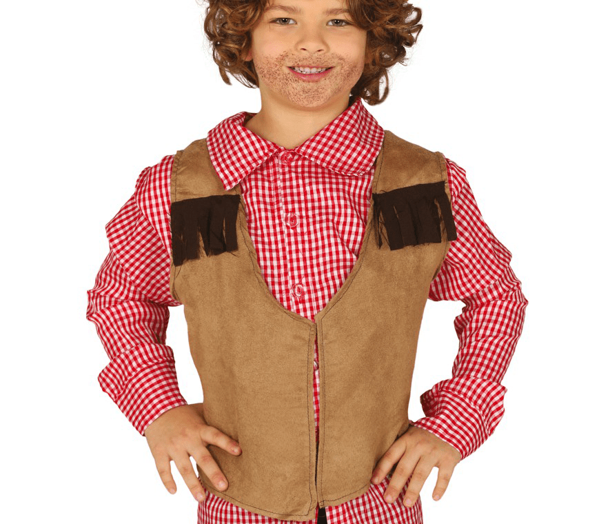 Cowboy Gilet Kind 5/7 jaar