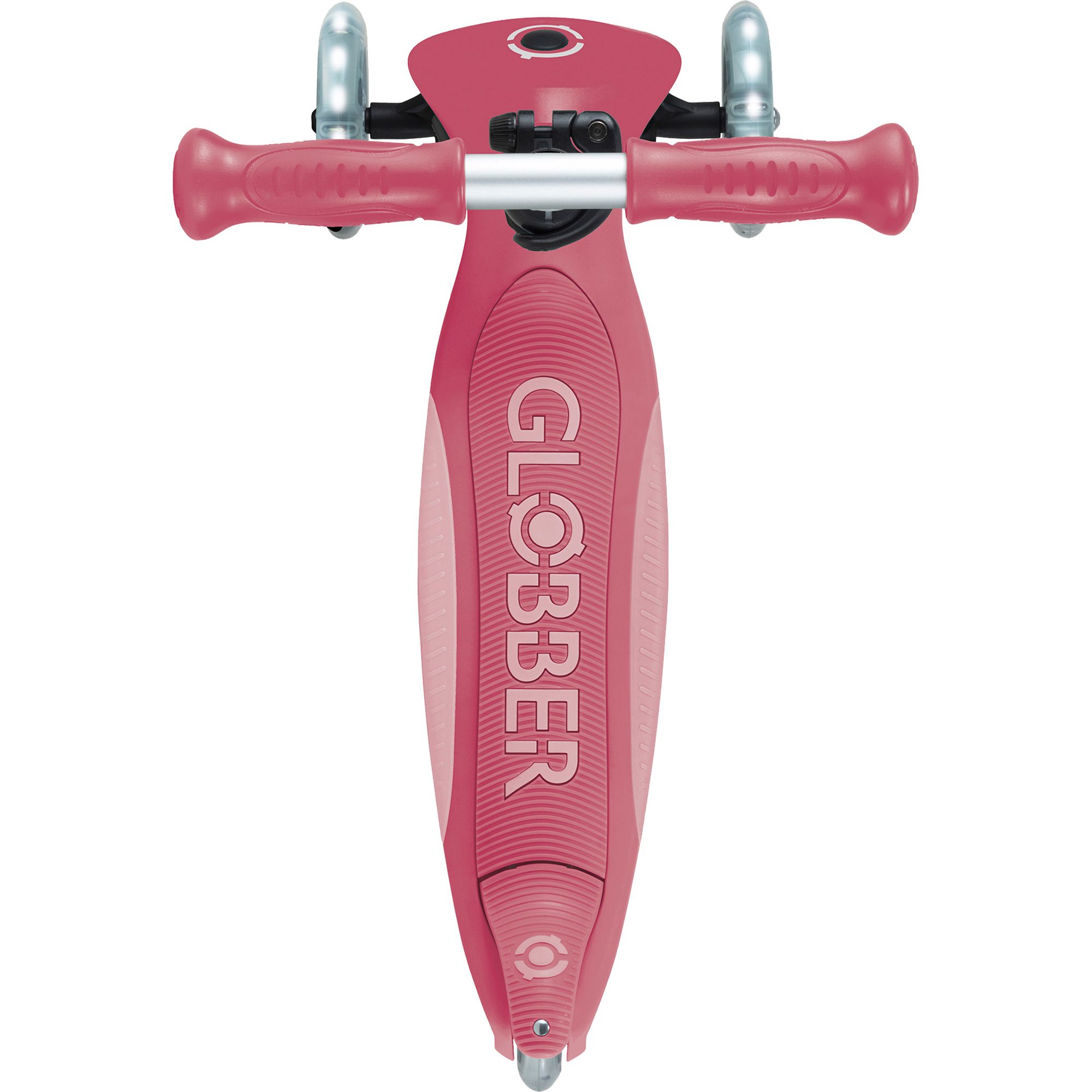 Globber Primo Foldable Lights Plus V2 Scooter Kinder corail rose
