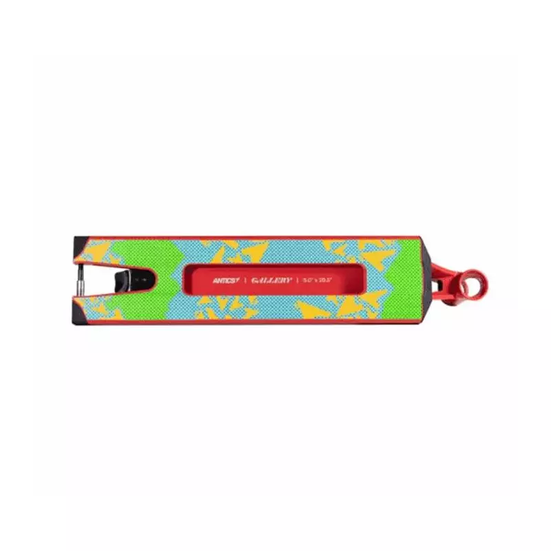Deck trottinette ANTICS Gallery Red 5 x 20,5