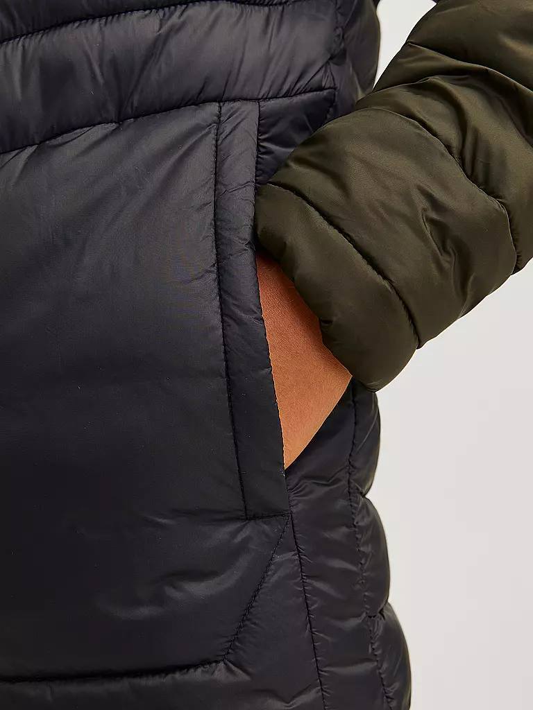 JACK & JONES Jungen Steppjacke JJESPRINT olive