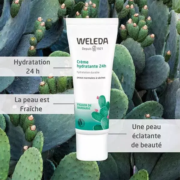 Creme Hidratante Orgânico Weleda Prickly Pear 24h 30ml