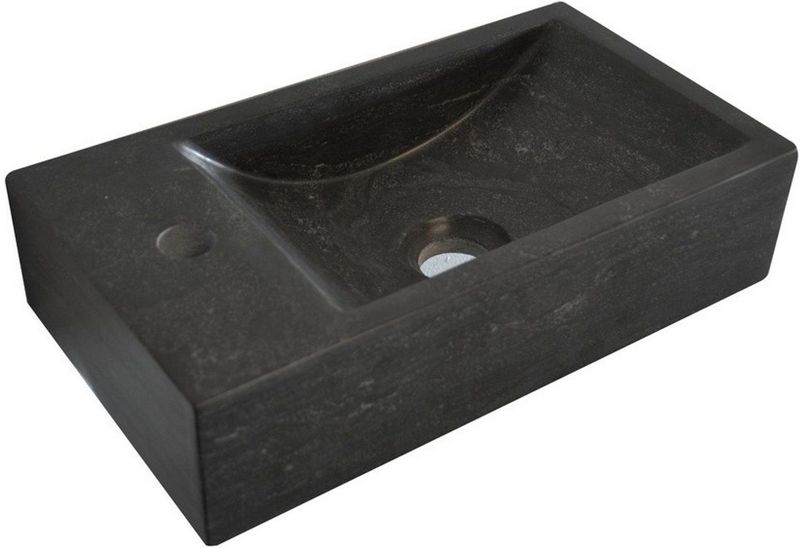 BWS - Hardsteen Fontein - Zwart - 36x18x9 cm