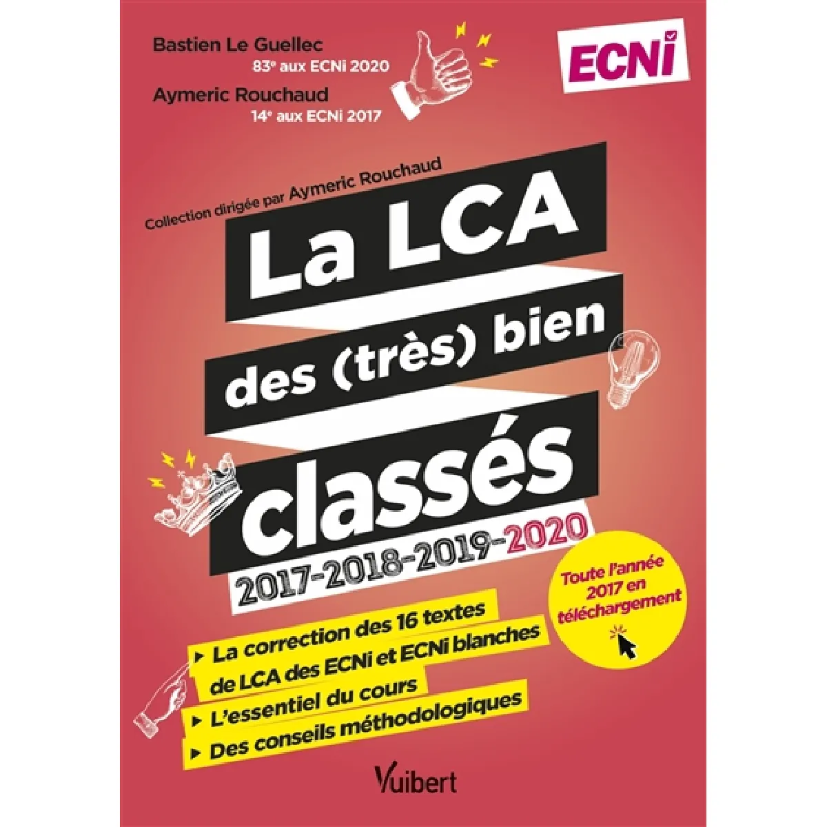 La LCA des (très) bien classés : 2017-2018-2019-2020 : ECNI · Occasion