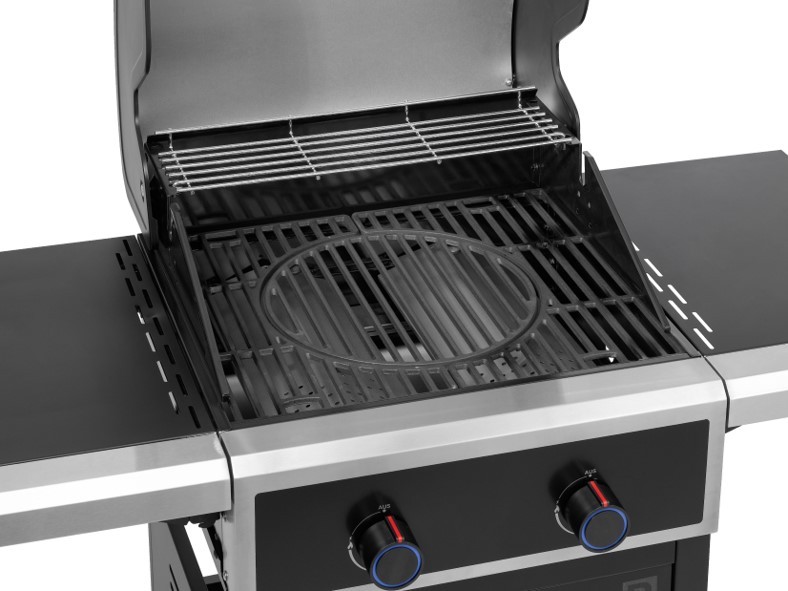 TEPRO Gasgrill KEANSBURG 2 - schwarz-Edelstahl - 3312