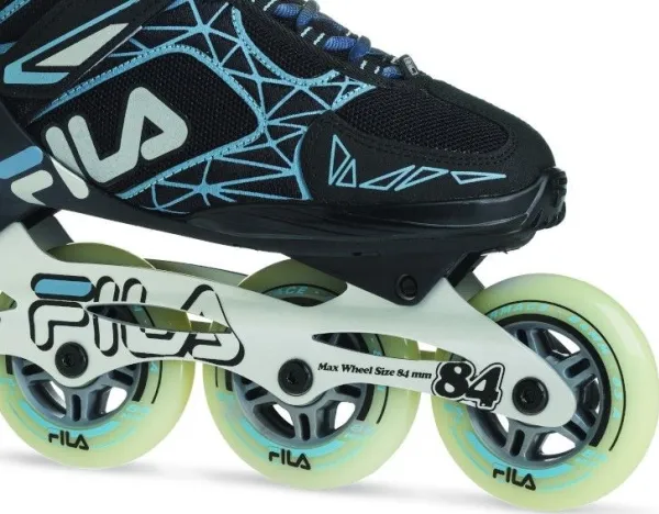FILA SKATES Rolki LEGACY Pro84 LADY black/lgtblue40,5