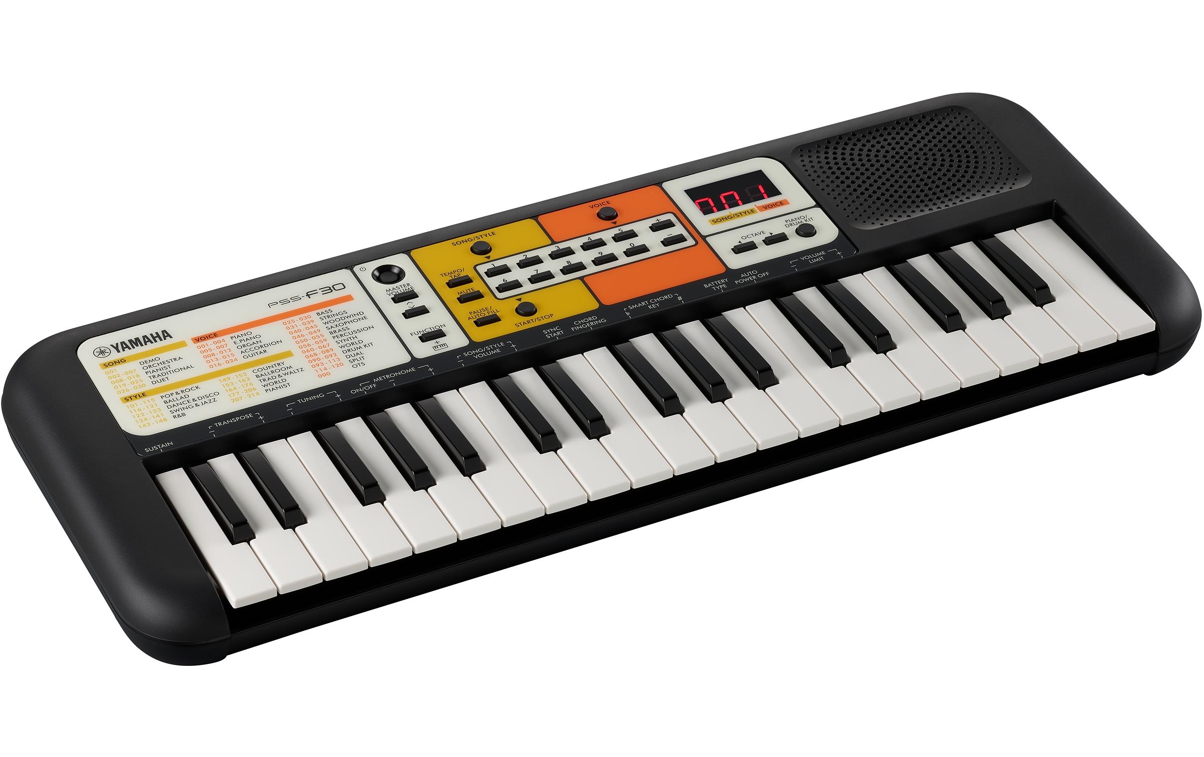 Mini Keyboard PSS-F30Tragbares Keyboard für Kinder zum Einstieg in die Musik