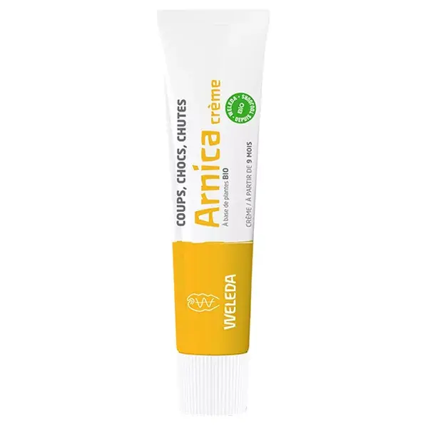 Creme de Arnica Weleda para Hematomas, Choques e Queda de Cabelo (Orgânico) 25g