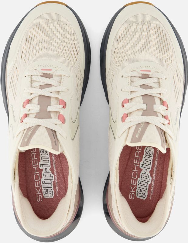 Skechers - Slip-Ins Glide Step - Instappers - Beige - Textiel