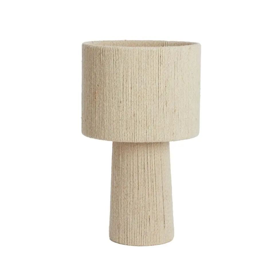 Tafellamp Pitino - Jute - Ø31,5cm