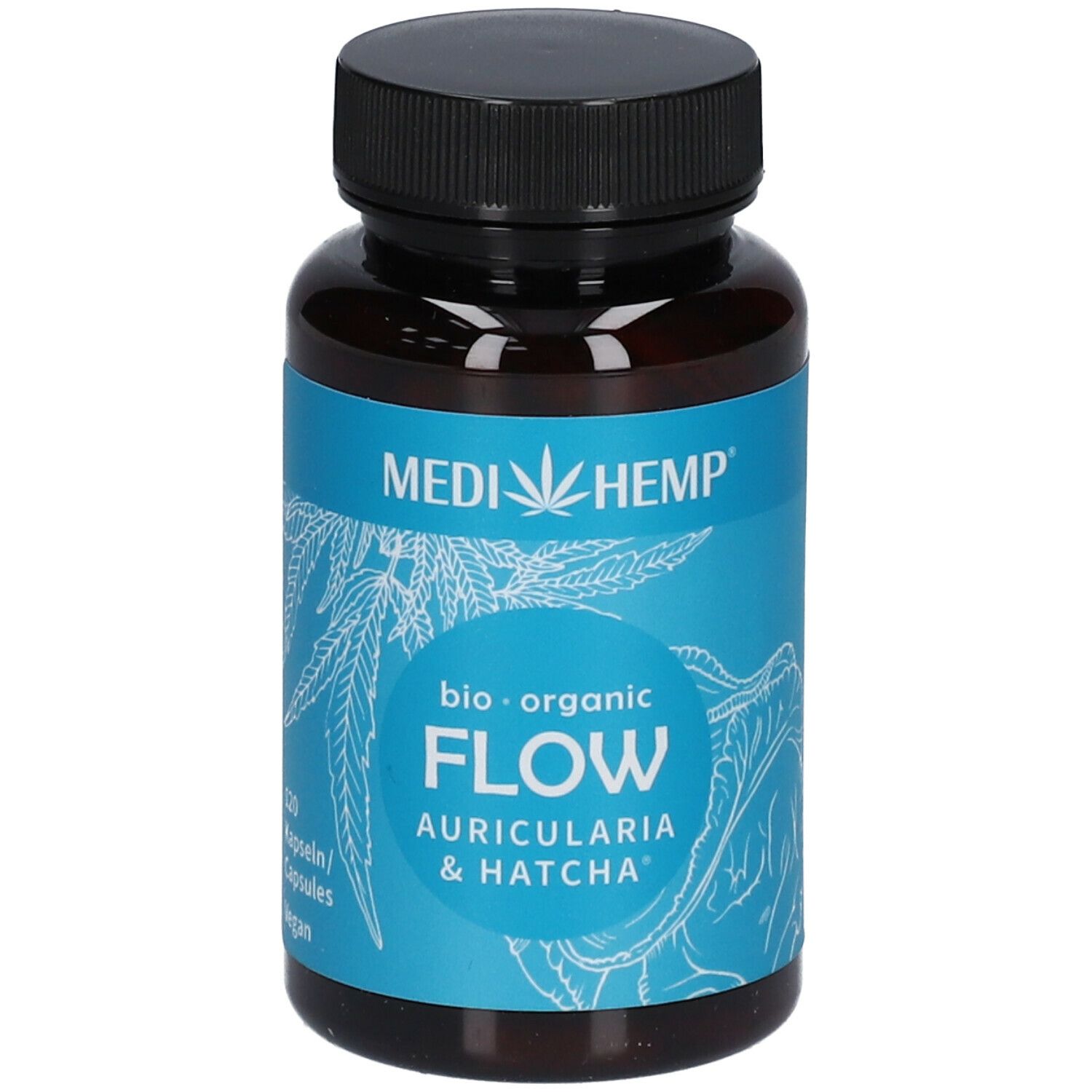 MEDIHEMP Bio FLOW Auricularia-HATCHA® Kapseln