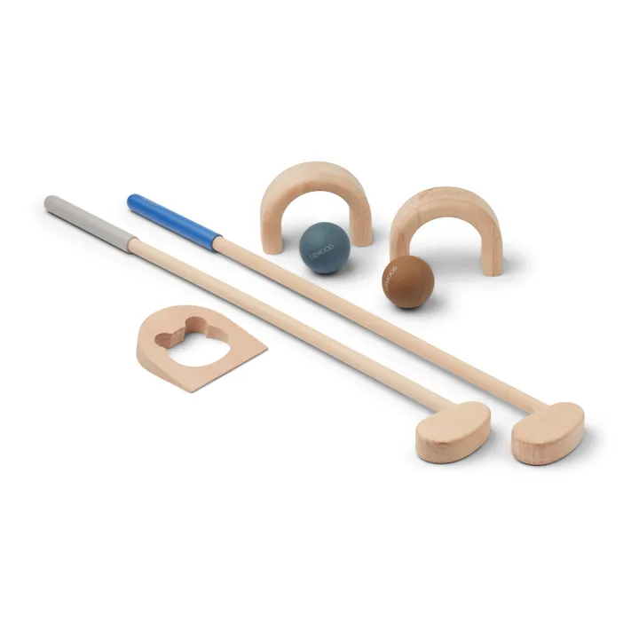 Liewood Set de golf Mary en bois | Bleu roi