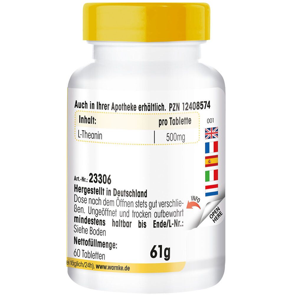 L-Theanin 500 mg