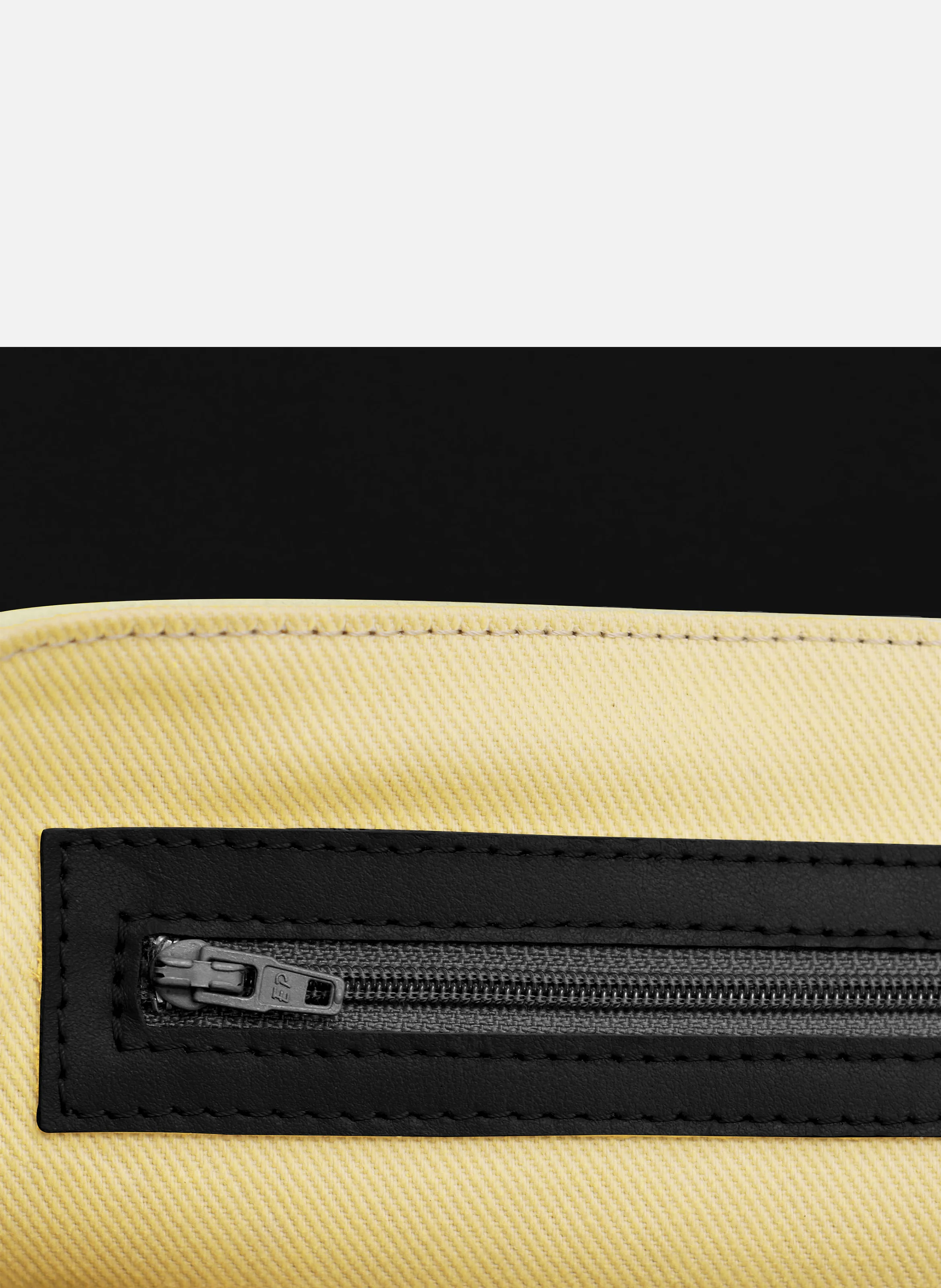 Sac bandoulière cuir | Noir