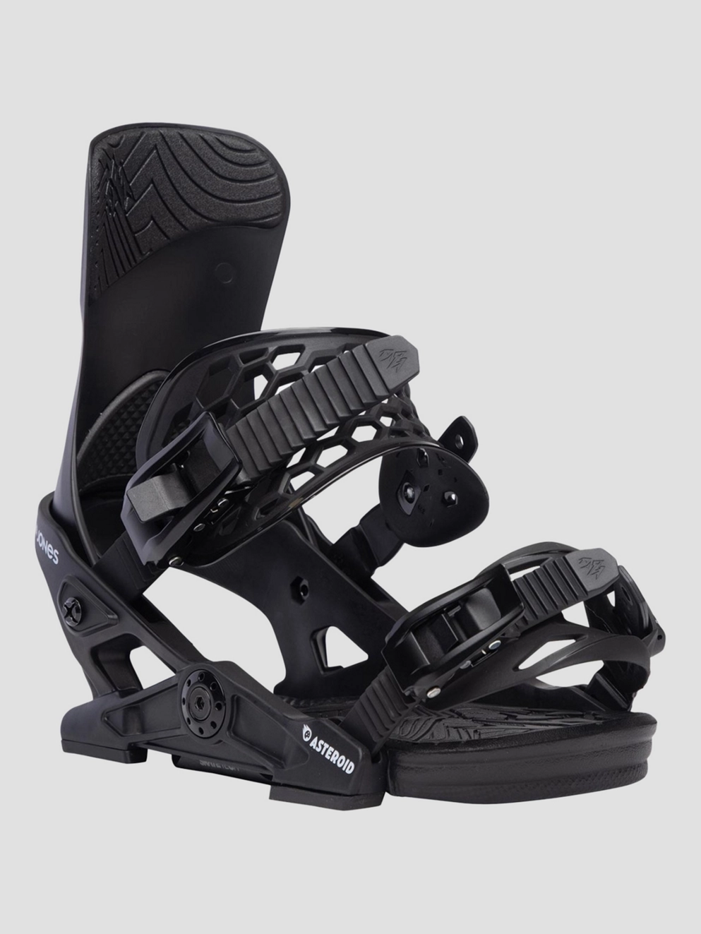 Jones Snowboards Youth Asteroid 2025 Kids Snowboard Bindings eclipse black