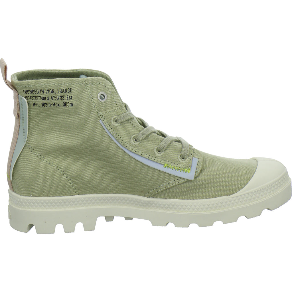 Palladium Stiefel Damen Pumpa under layer Hellgrün