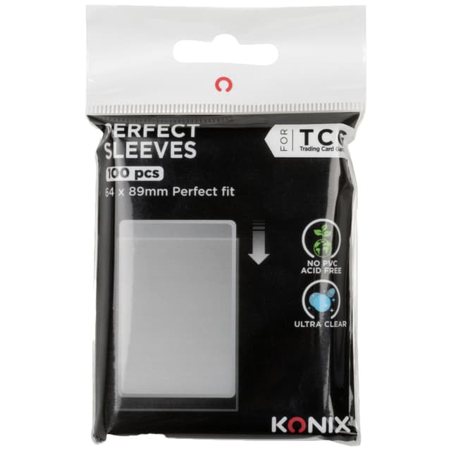 Konix Trading Card Game Perfect Fit lommer (100-pakke)