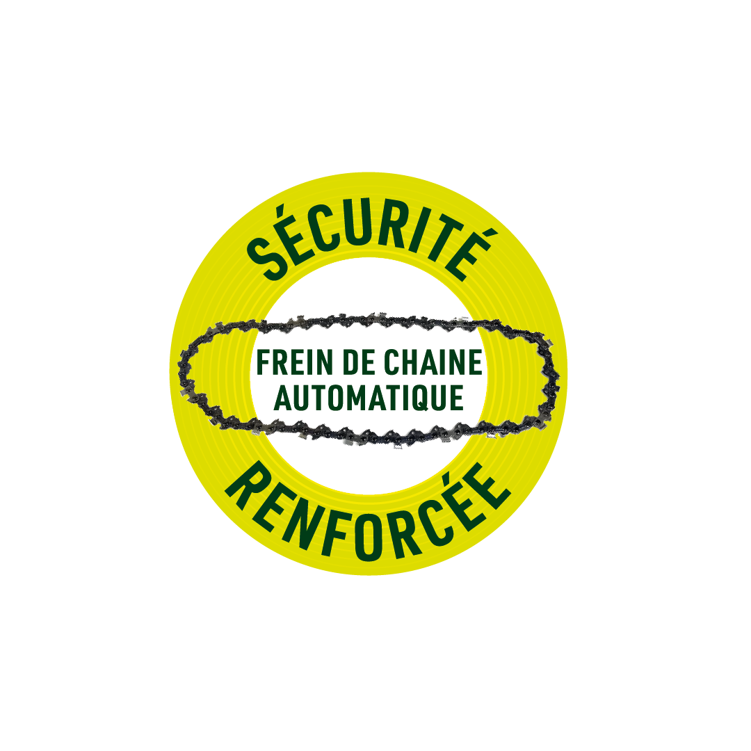 Lot de 2 chaînes - pour tronçonneuse électrique