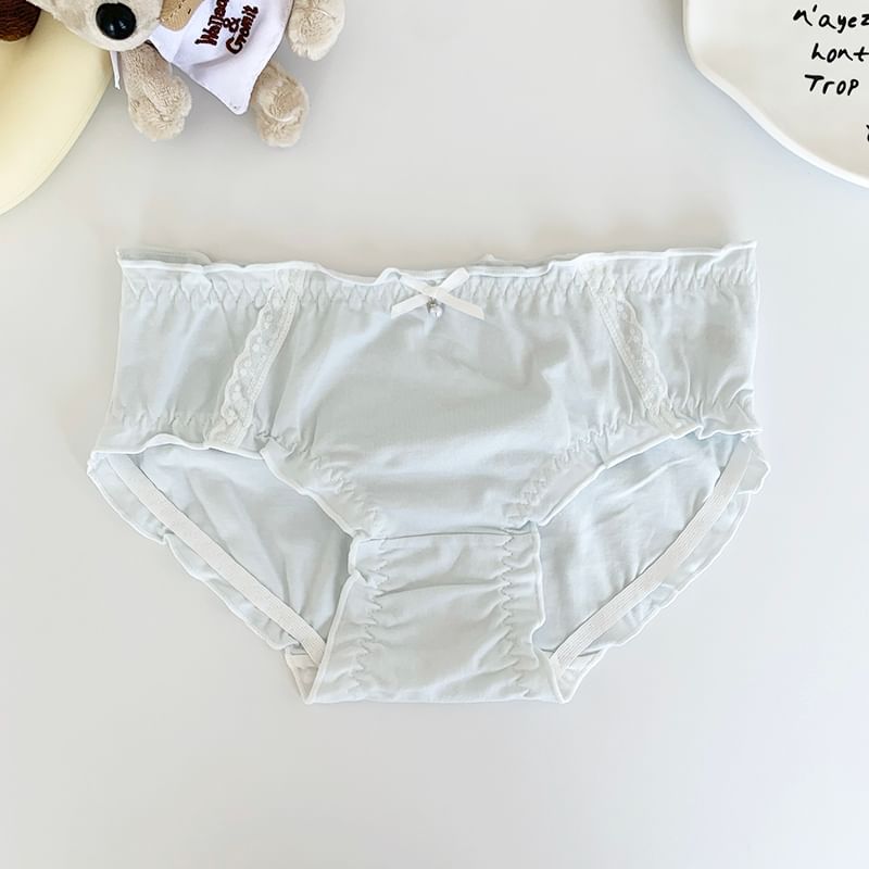 Nikiki - Lint Accent Panty / Set