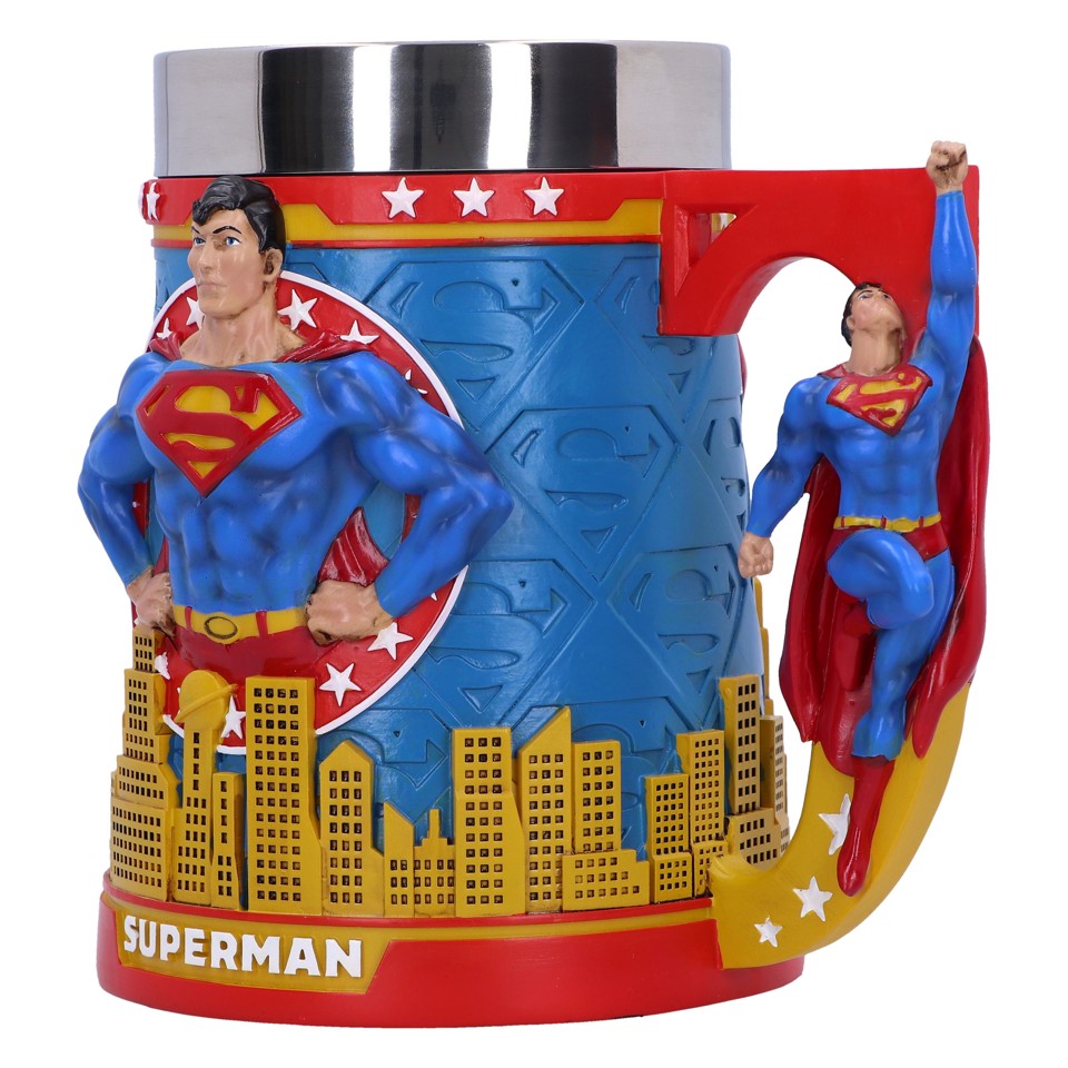 Superman Man of Steel Tankard 15.5cm