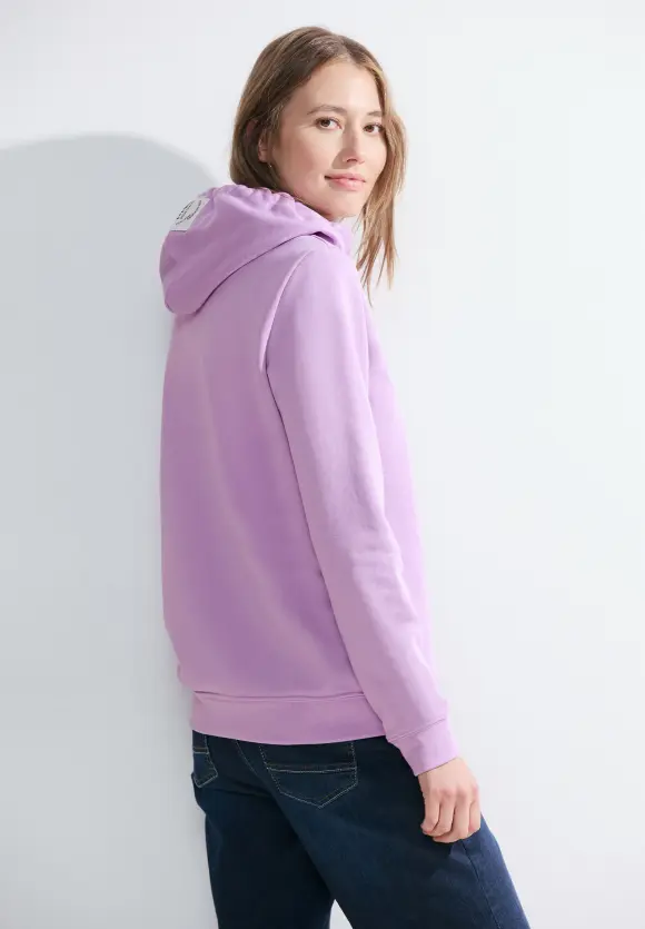 Hoodie Sweatshirt - sporty lilac