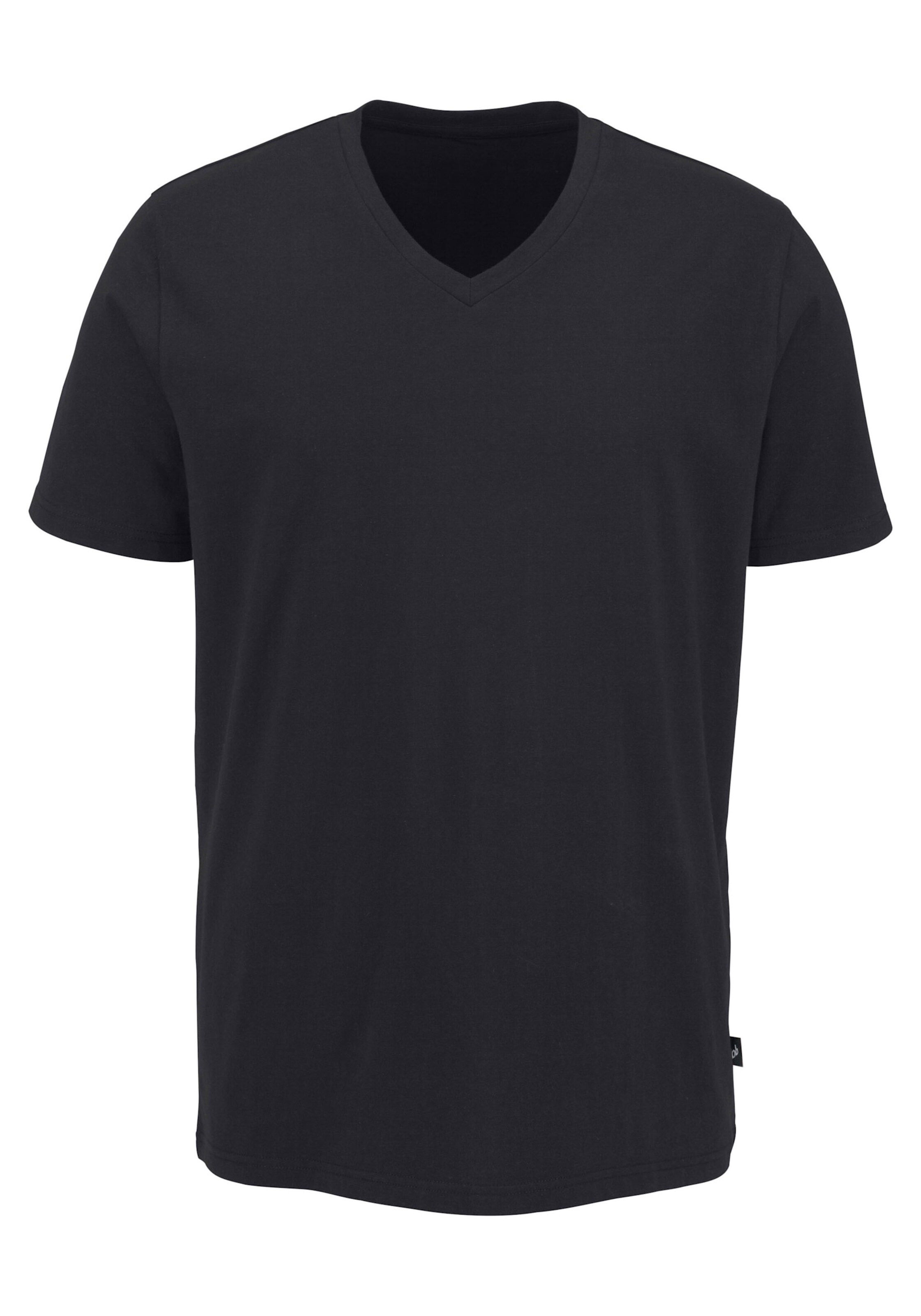 Bruno Banani T-Shirt in schwarz, weiß, grau-meliert