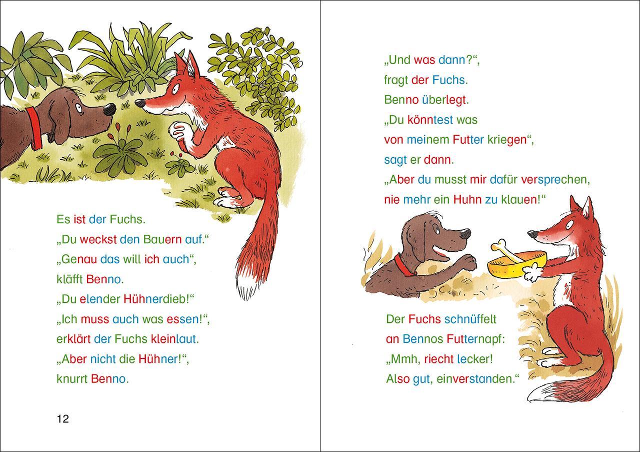 Silbengeschichten zum Lesenlernen - Hundegeschichten