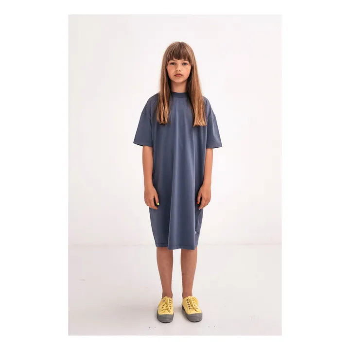 Repose AMS Robe Coton Bio Boxy | Gris anthracite