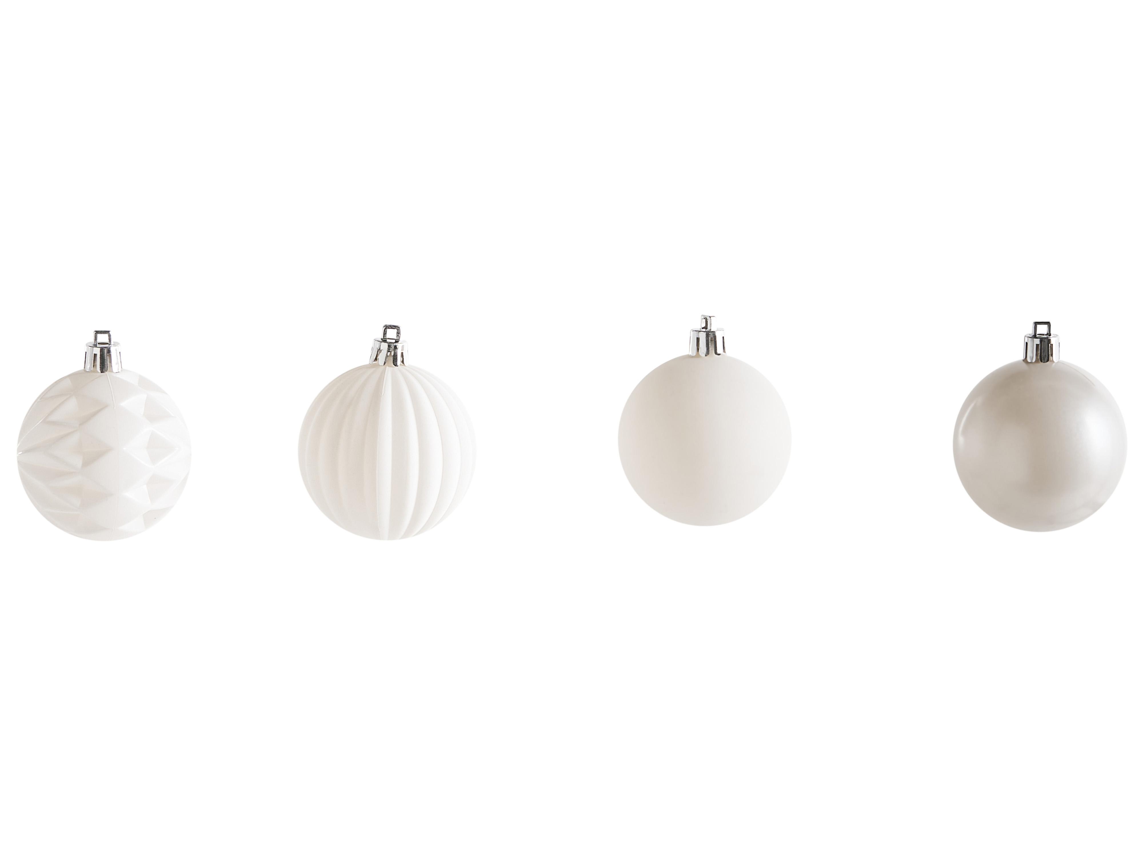 Set van 40 kerstballen SAIMAA Gebroken wit