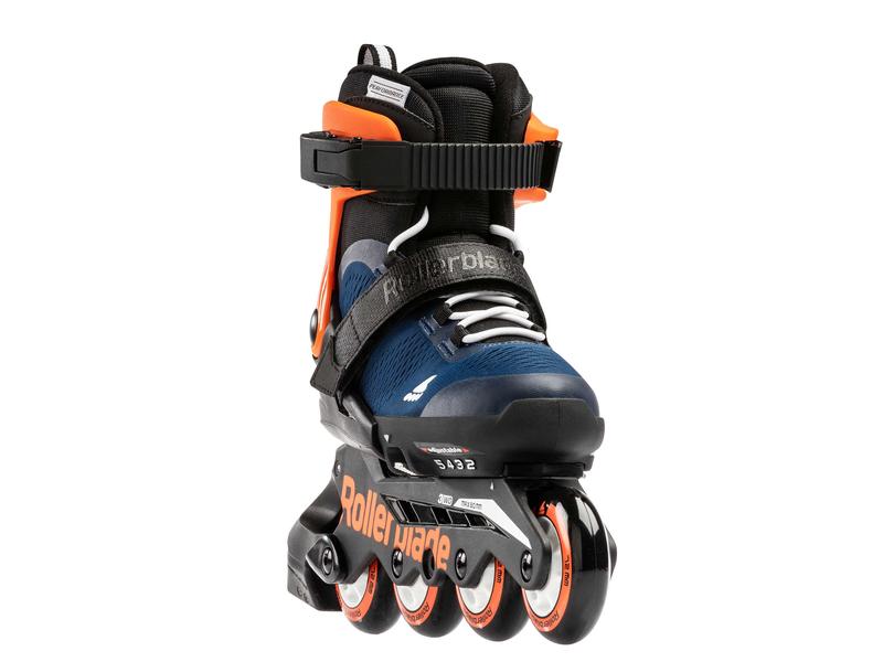 ROLLERBLADE Inline-Skates Microblade 210 Midnight Blue/Warm Verstellbare Inline-Skates für Kinder