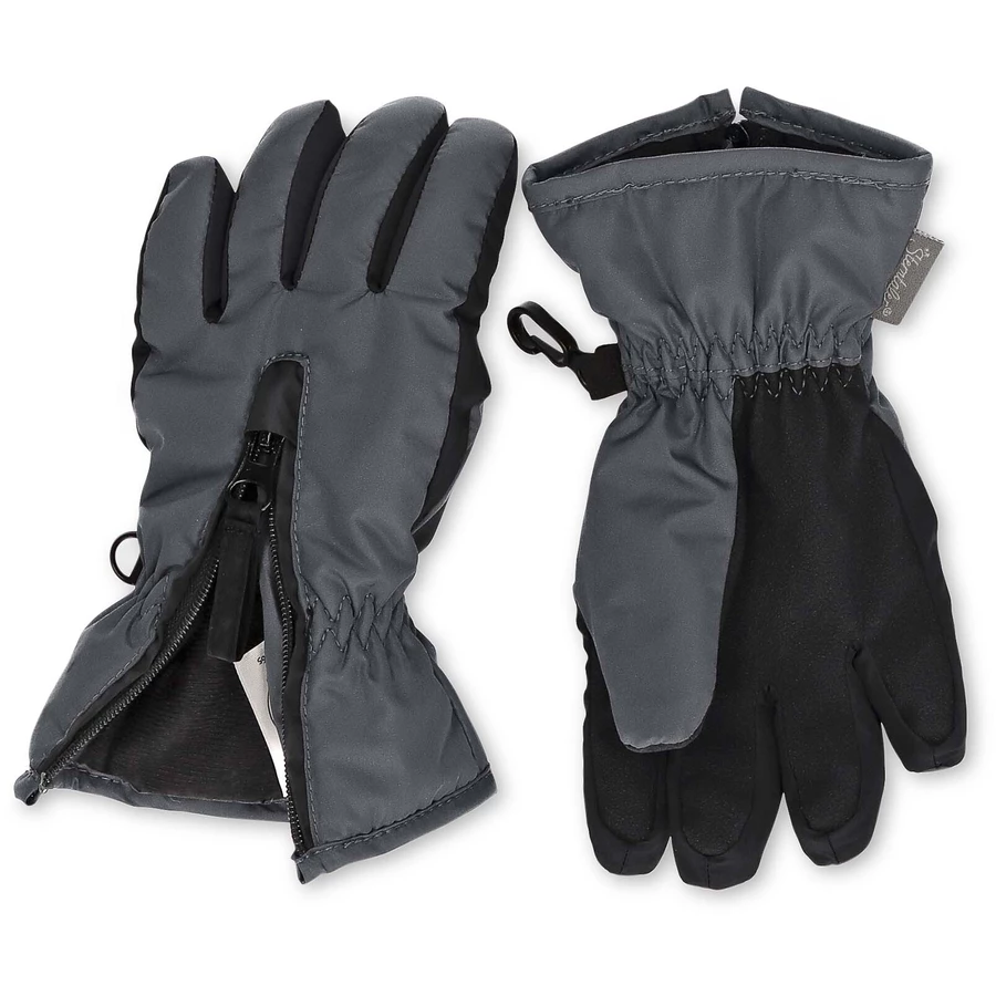 Sterntaler Fingerhandschuh zweifarbig eisengrau