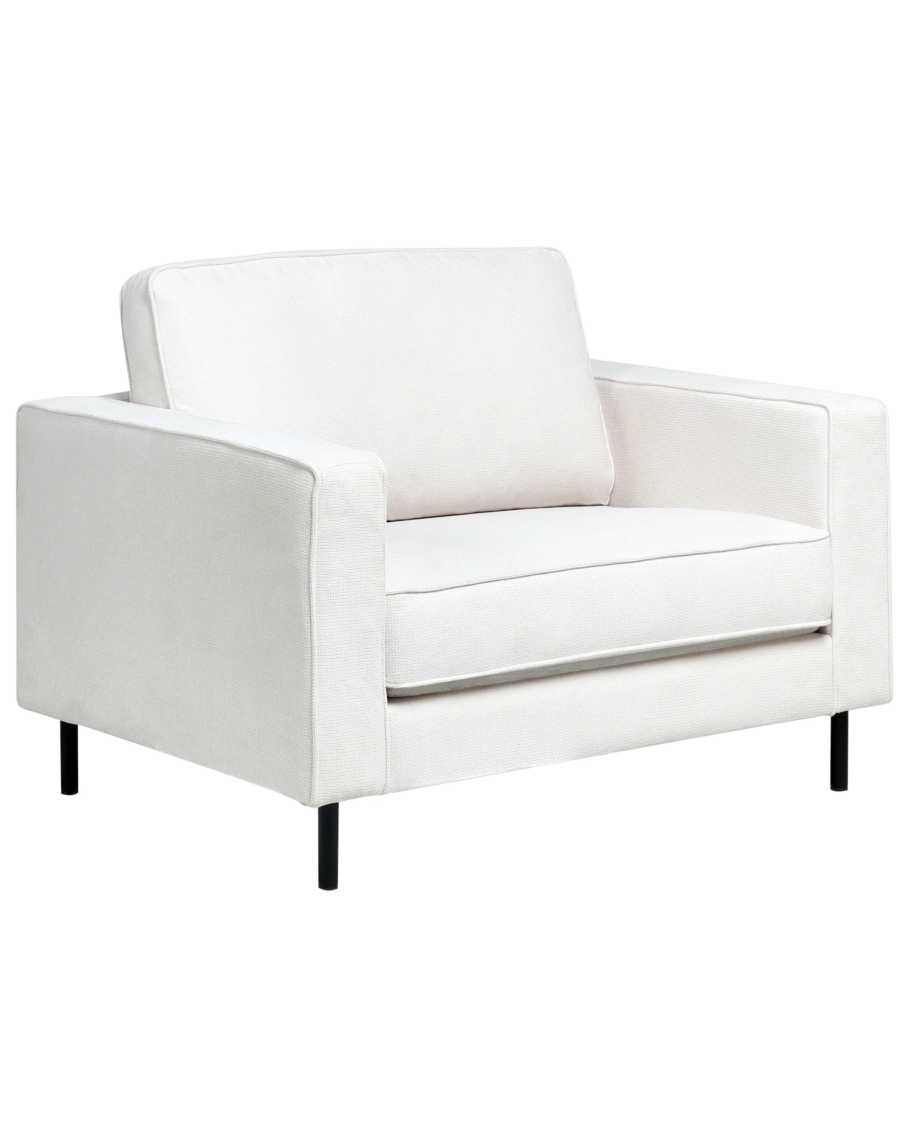 Fauteuil SAVALEN Stof Gebroken wit