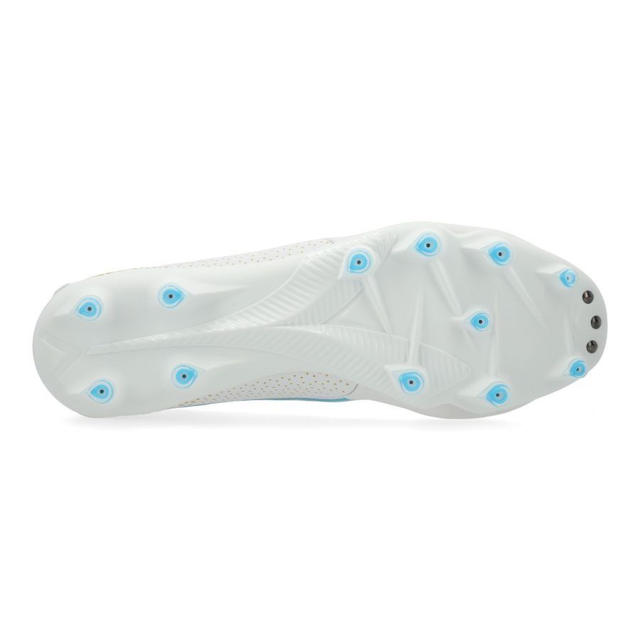 Diadora Brasil Elite GR LT LP12 FG - Blanc/Bleu/Doré Femme