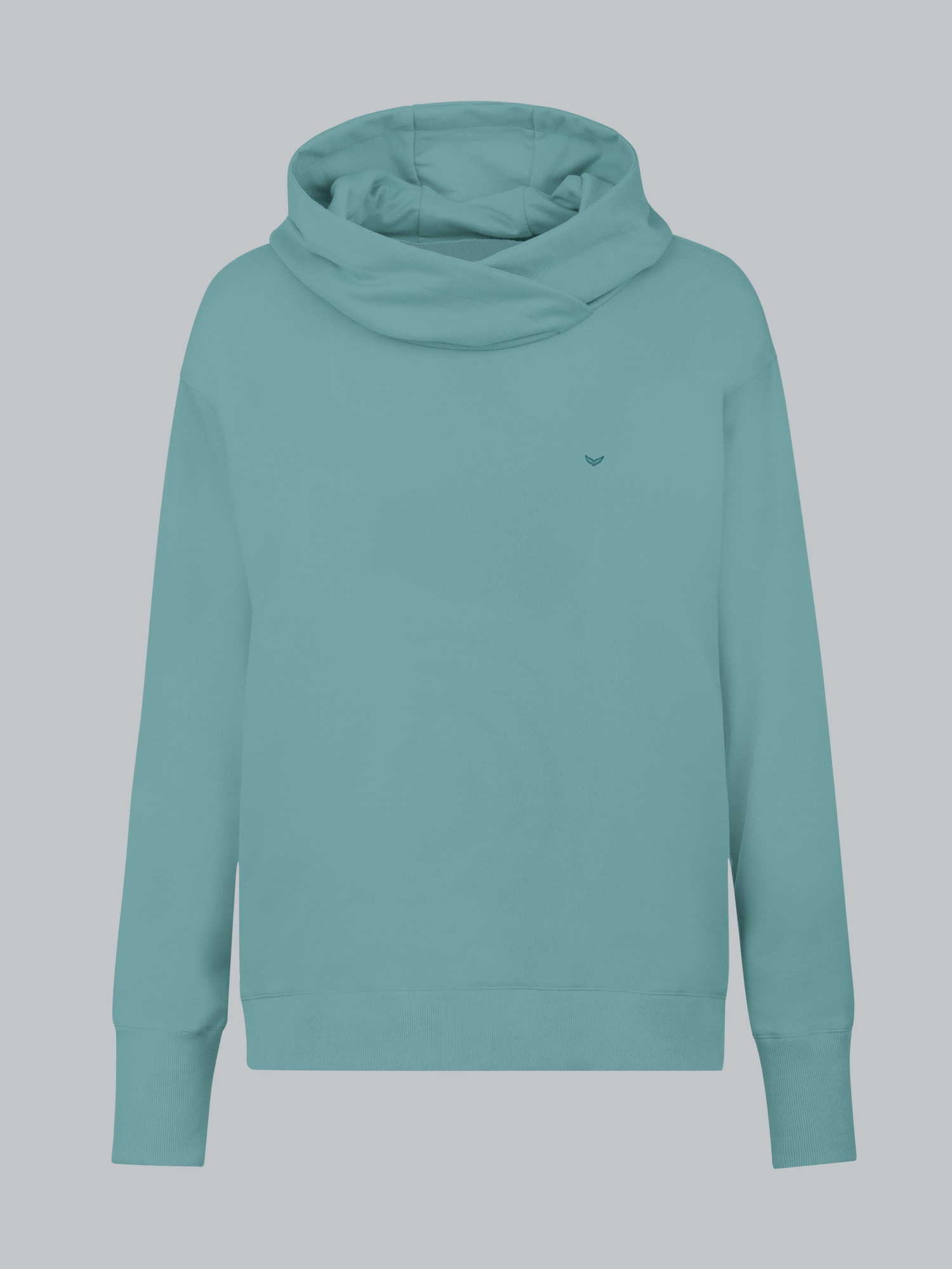 Hoodie in leichter Sweat-Qualität Seegras