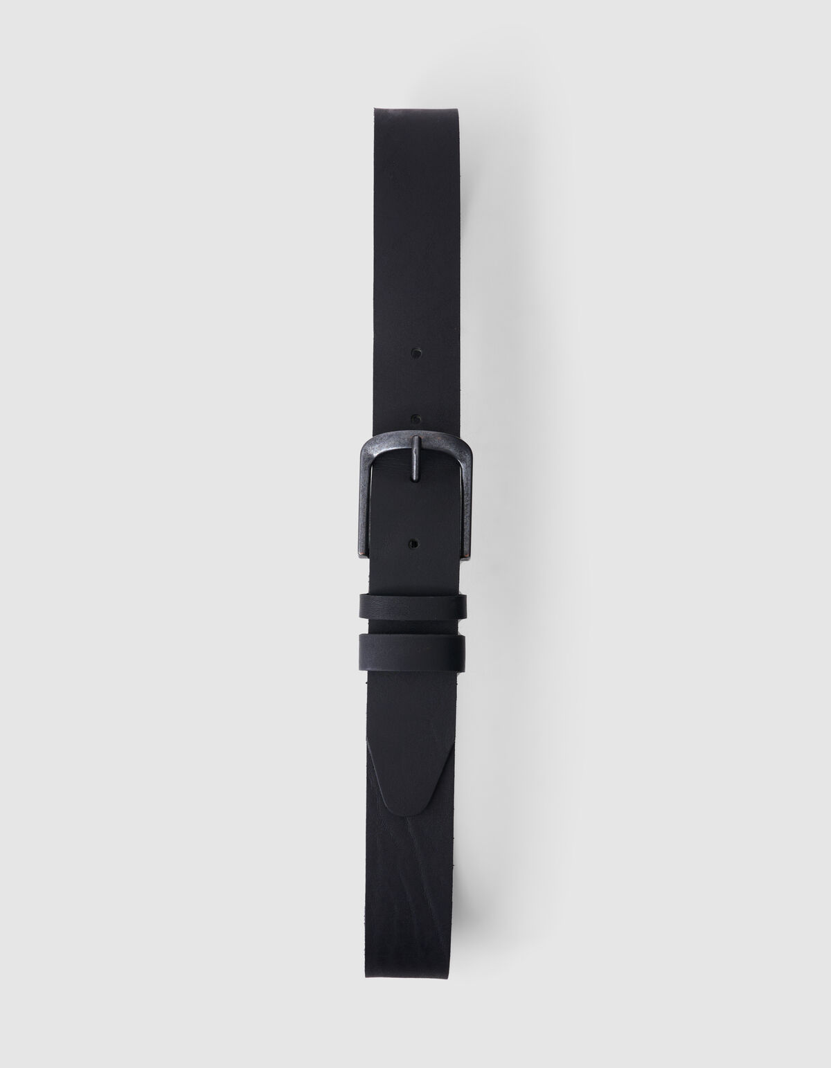 Leren Riem Zwart